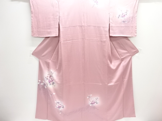 未使用品　枝花模様訪問着